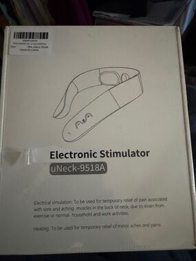 Electronic Neck Stimulator - White